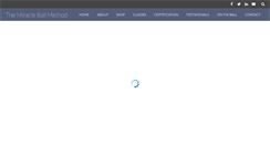 Desktop Screenshot of miracleballmethod.com